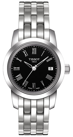 Tissot T Classic Dream Black Dial Watch For Women - T033.210.11.053.00