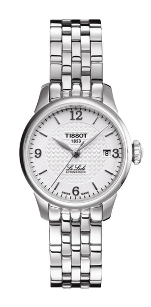Tissot Le Locle Small Lady Automatic Silver Dial Silver Steel Strap Watch For Women - T41.1.183.34