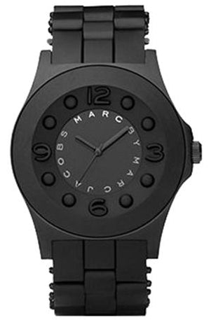 Marc Jacobs Pelly Black Dial Black Steel Strap Watch for Women - MBM2510