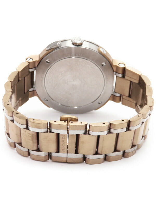 Versace V Extreme Chronograph White Dial Rose Gold Stainless Steel Watch for Women - VCN050017