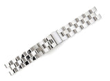 Marc Jacobs Henry Transparent Silver Dial Silver Steel Strap Watch for Women - MBM3205
