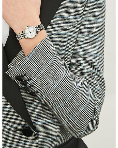 Tissot Le Locle Automatic Lady Silver Dial Silver Steel Strap Watch For Women - T41.1.183.16