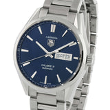 Tag Heuer Carrera Automatic Blue Dial Silver Steel Strap Watch for Men - WAR201E.BA0723