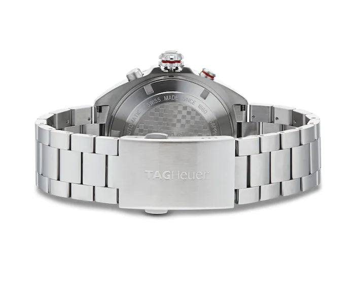 Tag Heuer Formula 1 Automatic Chronograph Grey Dial Silver Strap Watch for Men - CAZ2012.BA0876