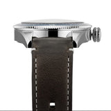 Tag Heuer Autavia Calibre 5 Automatic Blue Dial Brown Leather Strap Watch for Men - WBE5116.FC8266