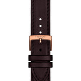 Tissot Everytime Gent Silver Dial Brown Leather Strap Watch for Men - T143.410.36.011.00