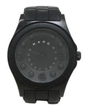 Marc Jacobs Pelly Black Dial Black Silicon Strap Watch for Women - MBM2511