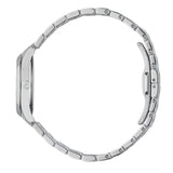 Gucci GG2570 Diamonds Black Dial Silver Steel Strap Watch For Women - YA142503