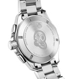 Tag Heuer Aquaracer GMT Calibre 6 Automatic Blue Dial Silver Steel Strap Watch for Men - WAY201T.BA0927