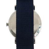 Tissot T Classic Everytime Large White Dial Blue NATO Strap Watch For Men - T109.610.17.037.00