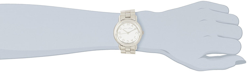 Marc Jacobs Marci Silver Dial Silver Steel Strap Watch for Women - MBM3097