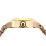 Marc Jacobs Henry Dinky Gold Dial Gold Steel Strap Watch for Women - MBM3199