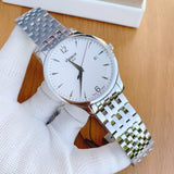 Tissot T Classic Tradition White Dial Silver Steel Strap Watch For Men - T063.610.11.037.00