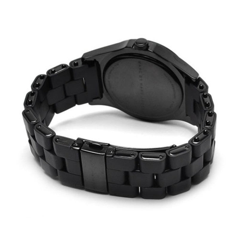 Marc Jacobs Pelly Black Dial Black Silicone Strap Watch for Women - MBM2516