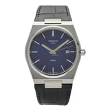 Tissot PRX Blue Dial Blue Leather Strap Watch for Men - T137.410.16.041.00