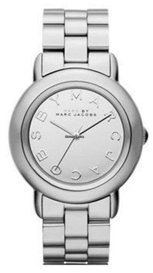 Marc Jacobs Marci Silver Dial Silver Steel Strap Watch for Women - MBM3097