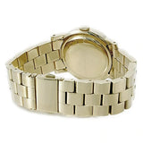 Marc Jacobs Blade Gold Dial Gold Steel Strap Watch for Women - MBM3141