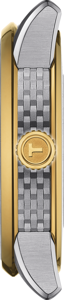 Tissot Luxury Powermatic 80 Green Dial Silver Steel Strap Watch For Men - T086.407.22.097.00