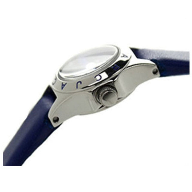 Marc Jacobs Blade Blue Dial Blue Leather Strap Watch for Women - MBM1342