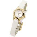 Marc Jacobs Blade White Dial White Leather Strap Watch for Women - MBM1344