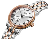 Tissot T Classic Carson Premium 30 White Dial Two Tone Steel Strap Watch for Women - T122.207.22.033.00