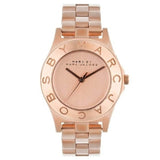 Marc Jacobs Blade Rose Gold Dial Rose Gold Steel Strap Watch for Women - MBM3127
