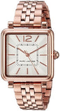 Marc Jacobs Vic Silver Dial Rose Gold Steel Strap Watch for Women - MJ3514