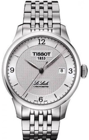 Tissot Le Locle Automatic Cosc White Dial Silver Steel Strap Watch For Men - T006.408.11.037.00