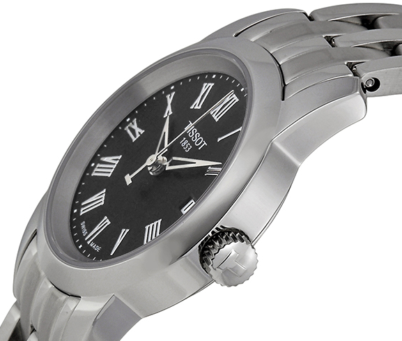 Tissot T Classic Dream Black Dial Watch For Women - T033.210.11.053.00