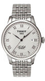 Tissot T Classic Le Locle Automatic White Dial Silver Steel Strap Watch For Men - T41.1.483.33