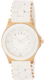 Marc Jacobs Pelly White Dial White SIlicone Strap Watch for Women - MBM2525
