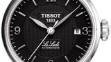 Tissot Le Locle Small Automatic Black Dial Silver Steel Strap Watch For Women - T41.1.183.54