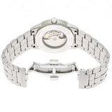 Tissot T Classic Luxury Powermatic 80 White Dial Silver Steel Strap Watch For Men - T086.408.11.016.00