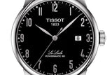 Tissot Le Locle Powermatic 80 Black Dial Silver Steel Strap Watch For Men - T006.407.11.052.00