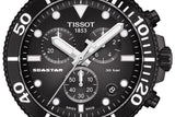 Tissot Seastar 1000 Chronograph Black Dial Black Rubber Strap Watch For Men - T120.417.37.051.02