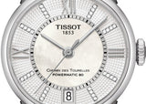 Tissot Chemin Des Tourelles Powermatic 80 Helvetic Silver Dial Silver Steel Strap Watch For Women - T099.207.11.116.00