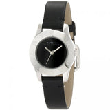 Marc Jacobs Blade Black Dial Black Leather Strap Watch for Women - MBM1211