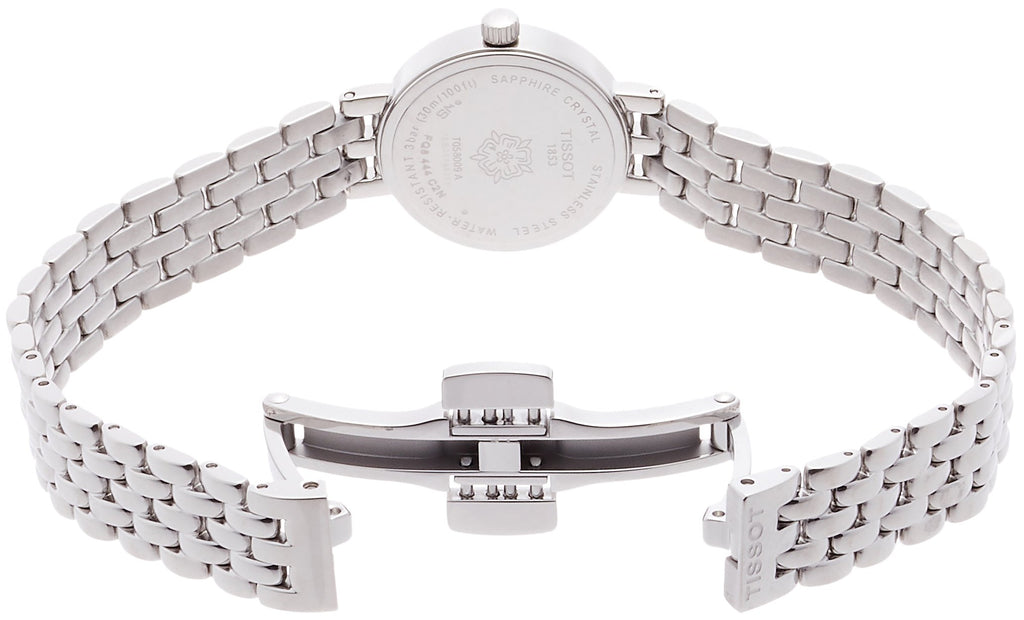 Tissot Lovely Mother of Pearl Dial Silver Steel Strap Watch For Women - T058.009.61.116.00