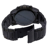 Marc Jacobs Larry Chronograph Black Dial Black Steel Strap Watch for Men - MBM8606
