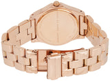 Marc Jacobs Blade Rose Gold Dial Rose Gold Steel Strap Watch for Women - MBM3127