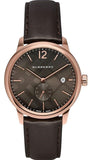 Burberry The Classic Brown Dial Brown Leather Strap Watch for Men - BU10012