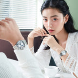 Tissot T Classic Carson Premium Powermatic 80 Silver Dial Silver Steel Strap Watch For Men - T122.407.11.033.00