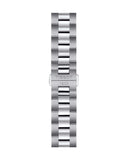 Tissot Gentleman Silver Dial Silver Steel Strap Watch For Men - T127.410.11.031.00