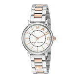 Marc Jacobs Roxy White Dial Two Tone Steel Strap Watch for Women - MJ3553