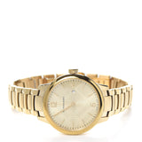 Burberry The Classic Champagne Dial Gold Steel Strap Watch for Women - BU10109