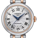 Tissot Bellissima Automatic Silver Dial Two Tone Steel Strap Watch For Women - T126.207.22.013.00
