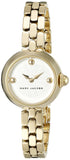 Marc Jacobs Courtney White Dial Gold Steel Strap Watch for Women - MJ3457