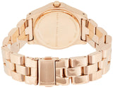 Marc Jacobs Blade White Dial Gold Steel Strap Watch for Women - MBM3075