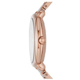 Marc Jacobs Mandy Rose Gold Dial Rose Gold Steel Strap Watch for Women - MJ3550