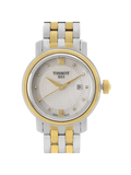 Tissot T Classic Bridgeport Mother of Pearl Dial Two Tone Steel Strap Watch For Women - T097.010.22.116.00